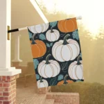 Mechenal Fall Garden Flag – Pumpkins Design