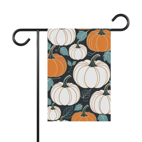 Mechenal Fall Garden Flag – Pumpkins Design